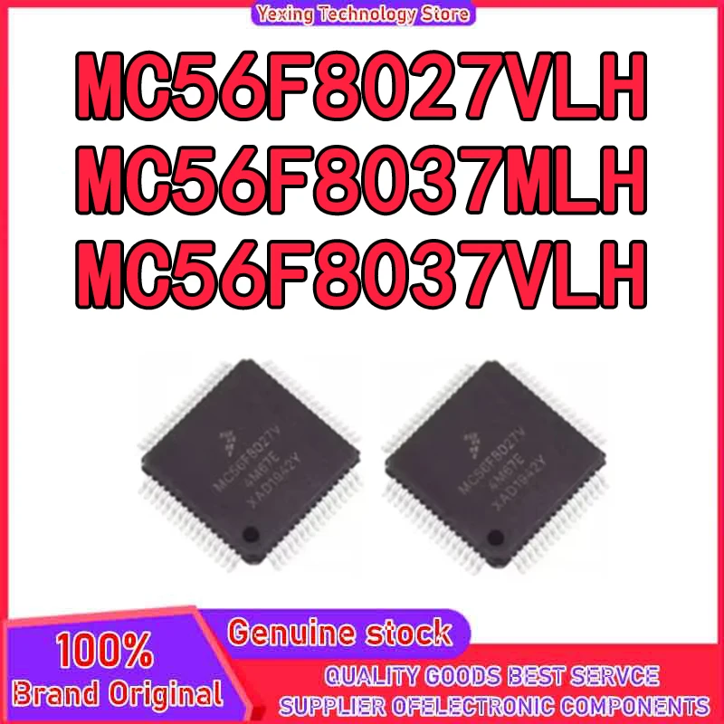MC56F8027VLH MC56F8037MLH MC56F8037VLH MC56F8027 MC56F8037 MC56F8037  MC56F MC IC MCU Chip TQFP64 in stock