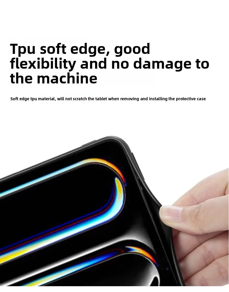 Hollow Heat Dissipation Gaming Tablet Sleeve TPU Full Protective Cover for iPad Air 11in Pro11 iPad10th11th12th iPad Mini7 Mini6