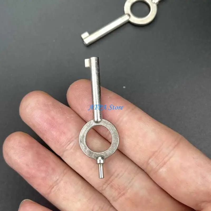 

U13C Wear Resistant Handcuff Keys Universal Handcuff Lock Standard Issue Law Enforcement Hand Cuffs Keys Precise Cut