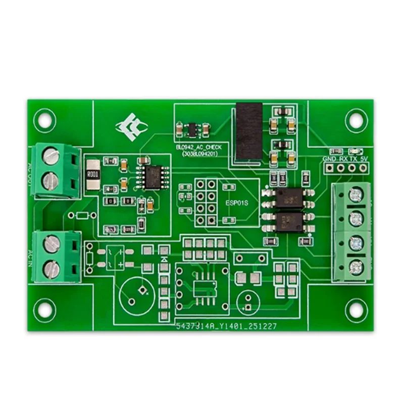 BL0942 AC Voltage Current Energy Monitoring Module, UART Serial Output Power Statistics Board
