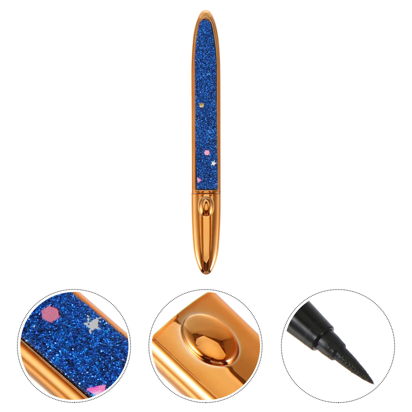 Eyeliner Pencil Smooth Long Lasting No Blooming Self Adhesive Fine Tip For Makeup Artists Beginners Liquid Eye Liner Pen