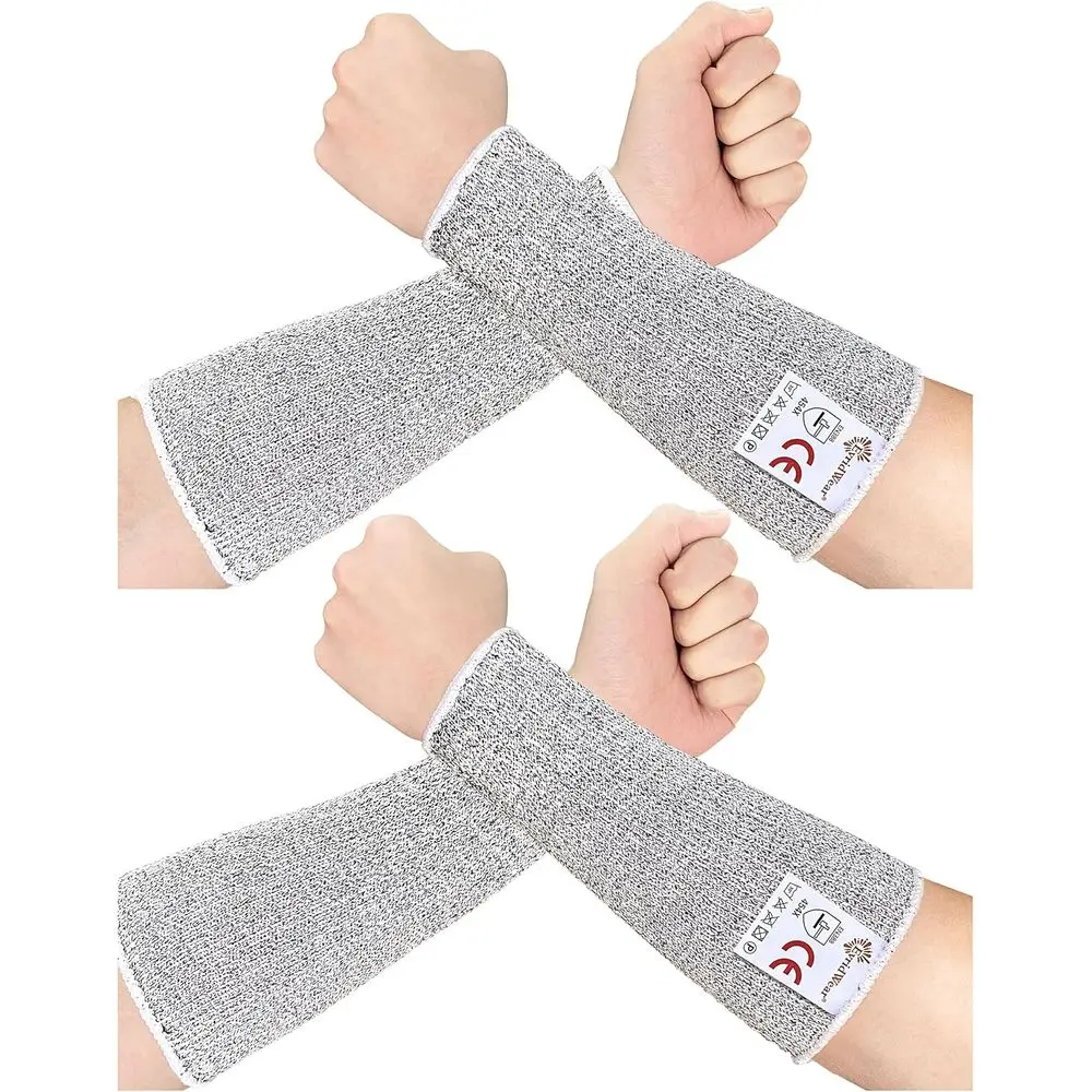 

Cutting-Resistant Thin Skin Arm Sleeves for Men & Women - Protective Arm Guards