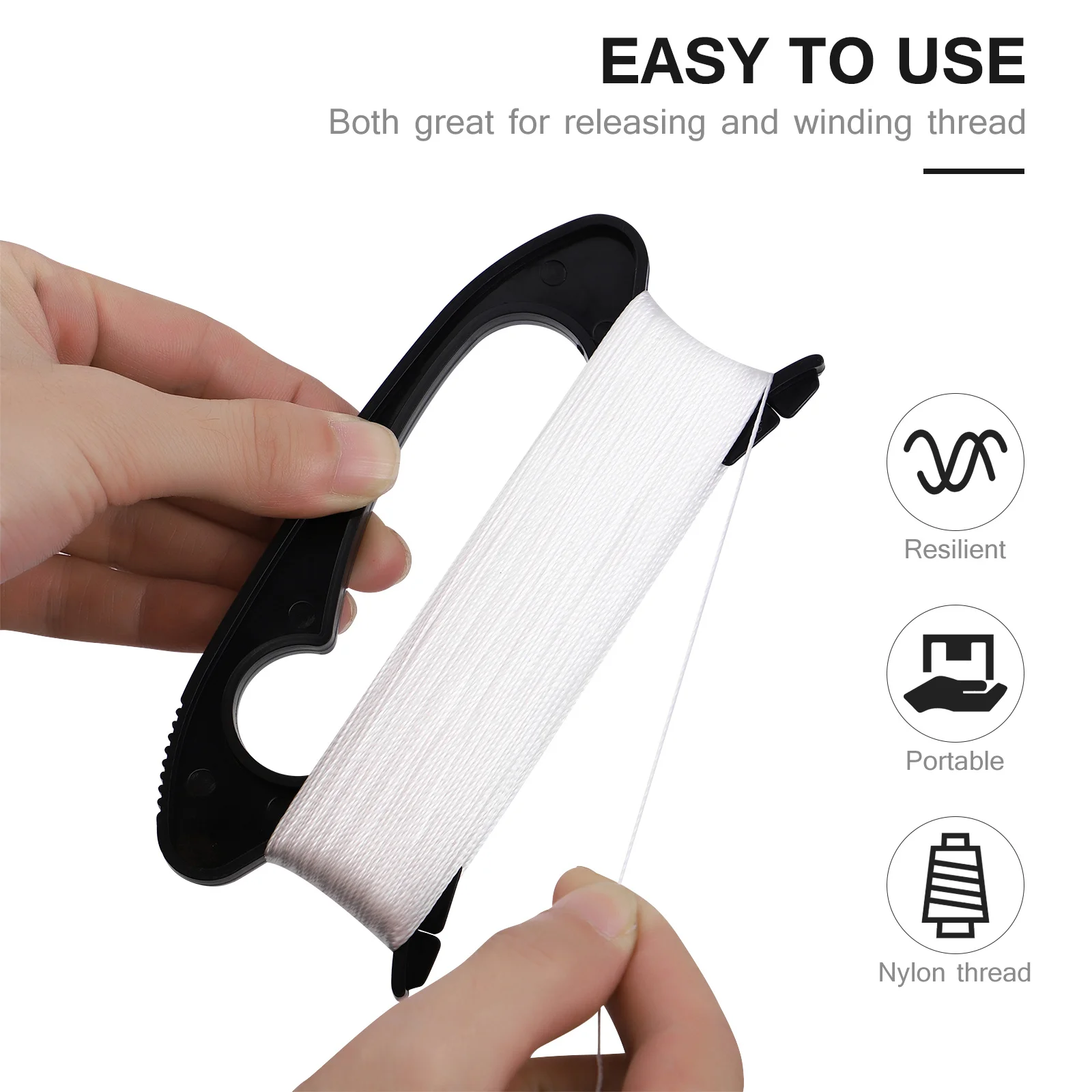 5 Pcs Kite Accessories Winding Board with Line String 100M Flying Outdoor Sports Tool