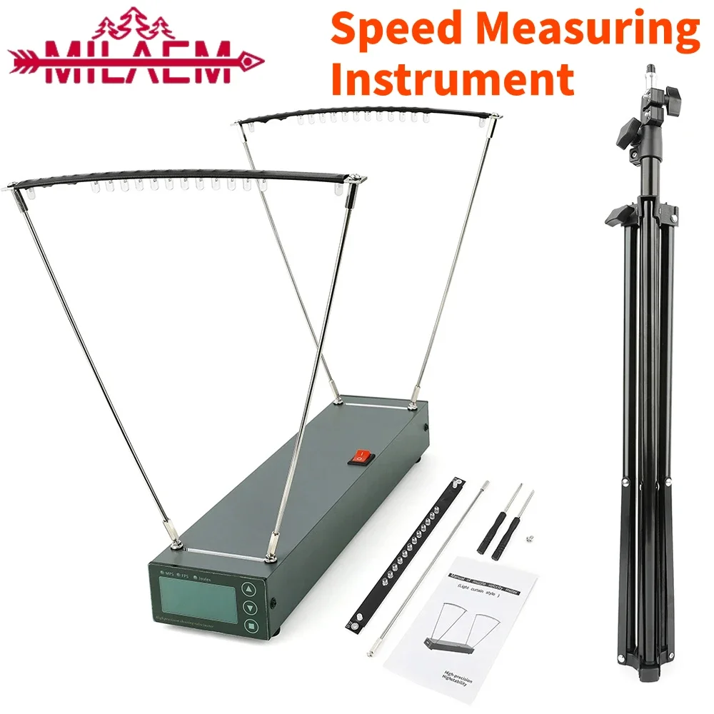 4-6500FPS Precision Shooting Chronograph Archery Arrows/Steelball/Slingshot Bow Velocimetry Velocity Speed Measuring Instruments