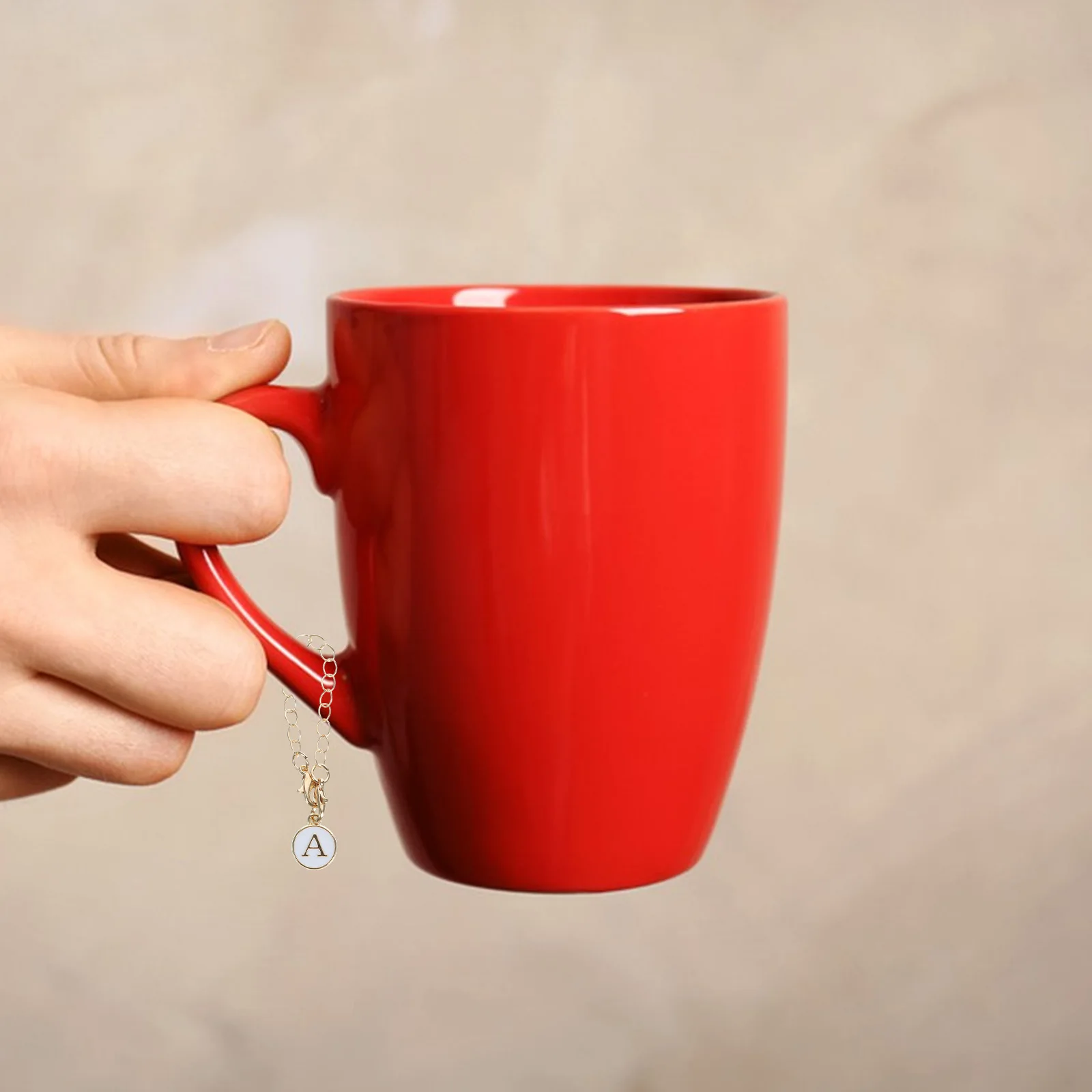 

Letter Keychains A White Alloy Initial Charm Chain Car Keys Handbag Pendant Backpack Accessories Lightweight Decorative Jewelry