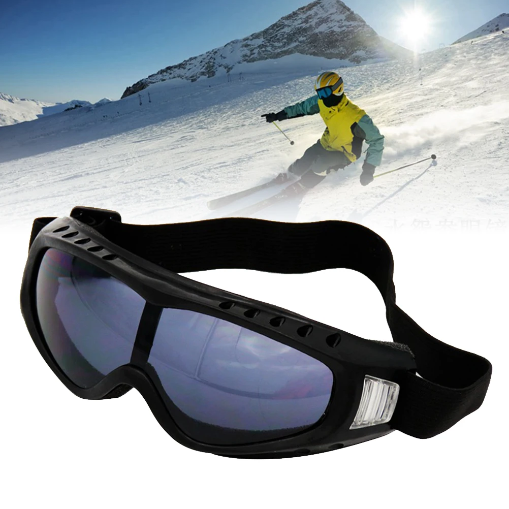

Outdoor Cycling Glasses Simple Skiing Sandproof Glasses Motorcycle Wind Proof Glasses for Outdoor (Gray)