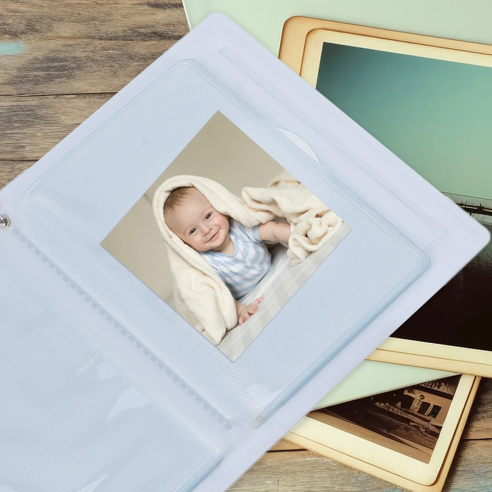 

Photo Album Photocard Holder 3 Inch Mini Storage Binder For Cards Keepsakes Instant Camera Family Pictures Diy Scrapbook