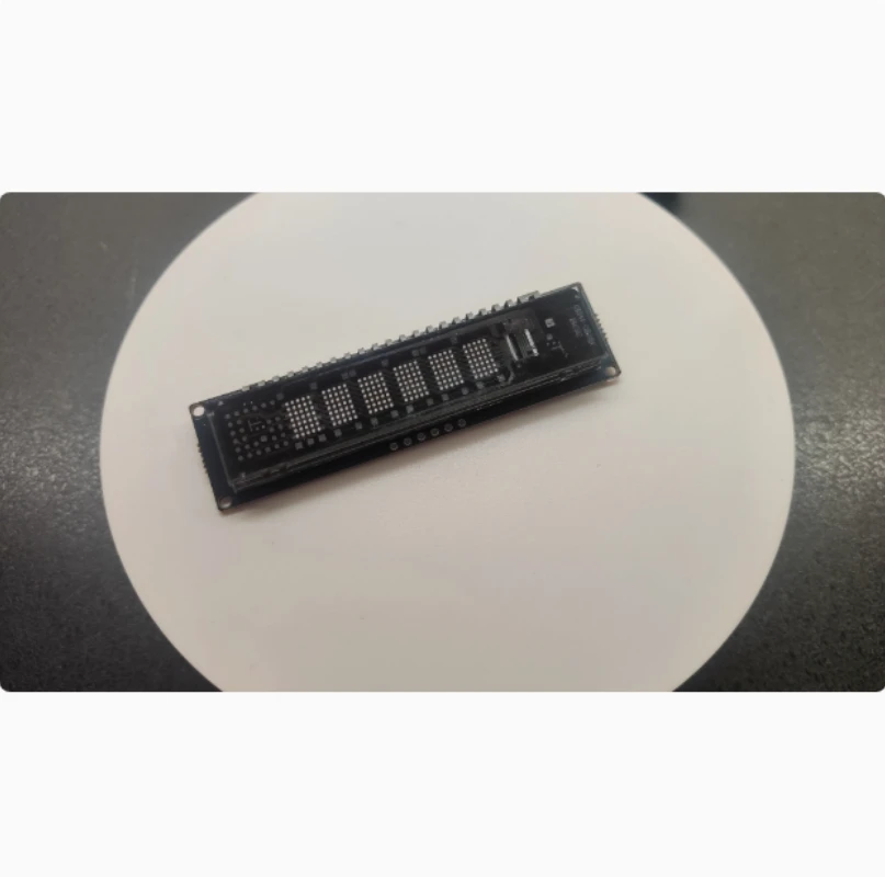 จอแสดงผล VFD โมดูล6-Bit Dot Matrix,ย้อนกลับจอแสดงผล,Integrated Drive,super สะดวกไดรฟ์ข้อมูลม