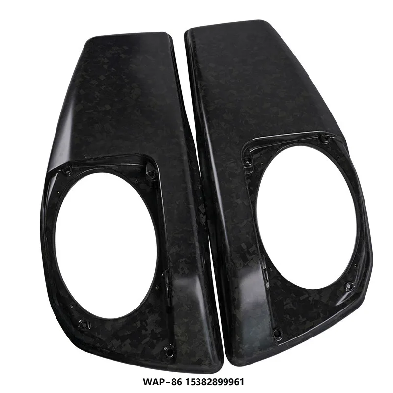Forged Carbon Fiber Side Box Top Cover Audio Model for 2023-2025 Harley CVO Street Glide (FLHXSE), CVO Road Glide (FLTRXSE)