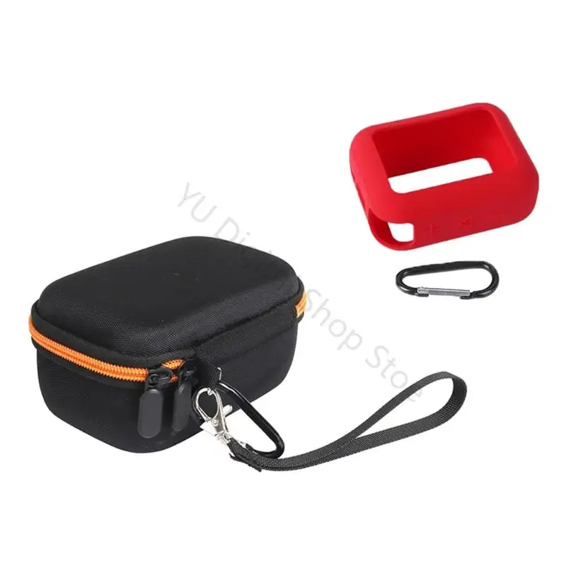 96BA Premium-Silikonschutz-Reisetasche für GO 4, kompakte Lautsprecherabdeckung, Rundumabdeckung, rutschfest und leicht zu – Detail 2