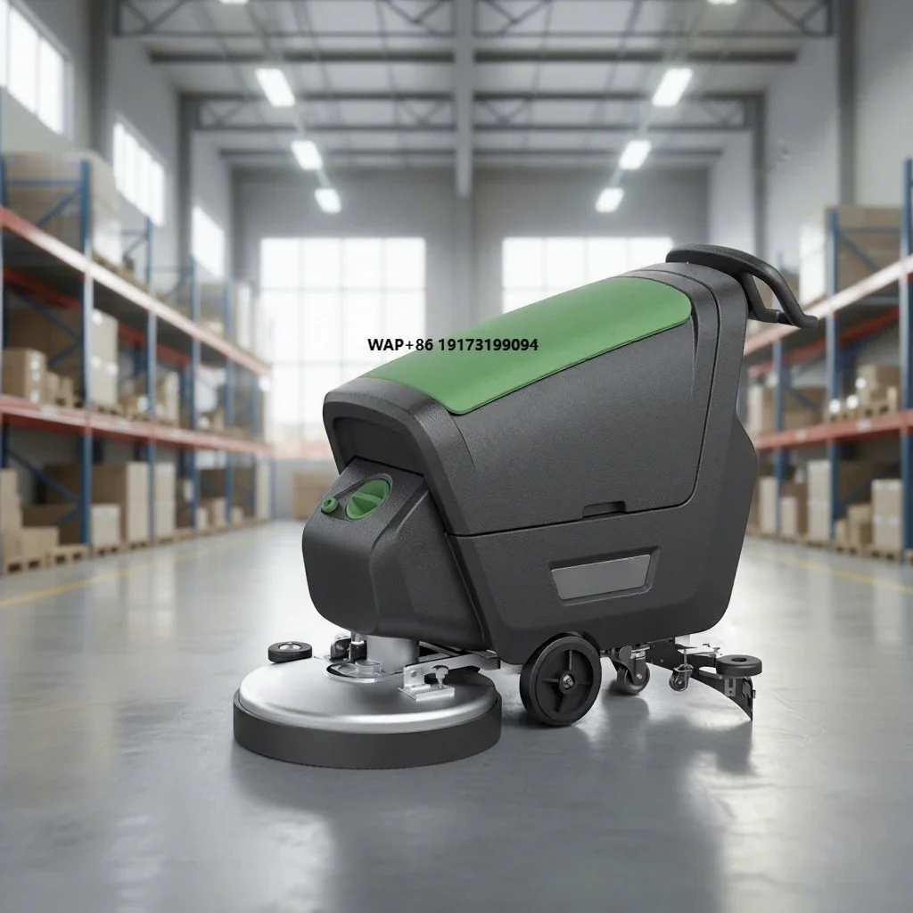 Commercial Electric Tile Dust Floor Scrubber Cleaning Machine