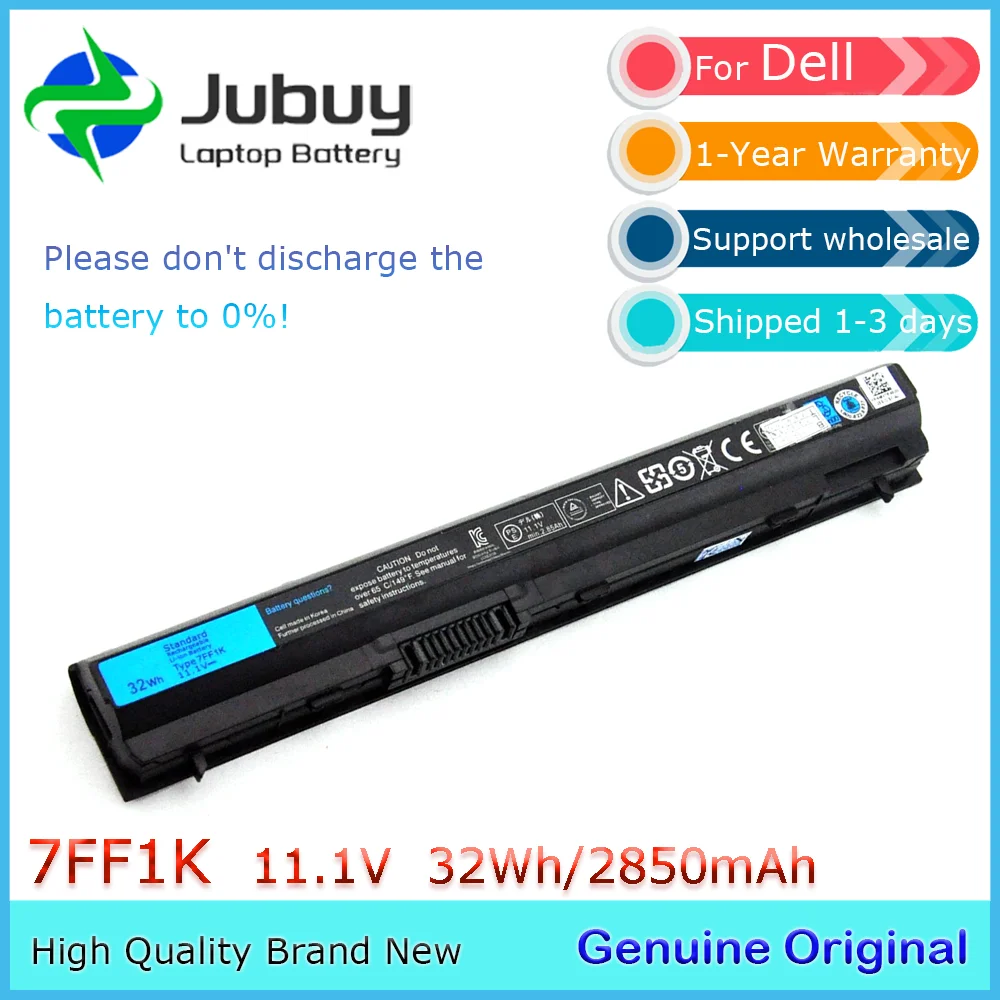 7FF1K 11.1V 32Wh Original Laptop Battery for Dell Latitude E6120 E6220 E6230 E6320 E6330 E6430s