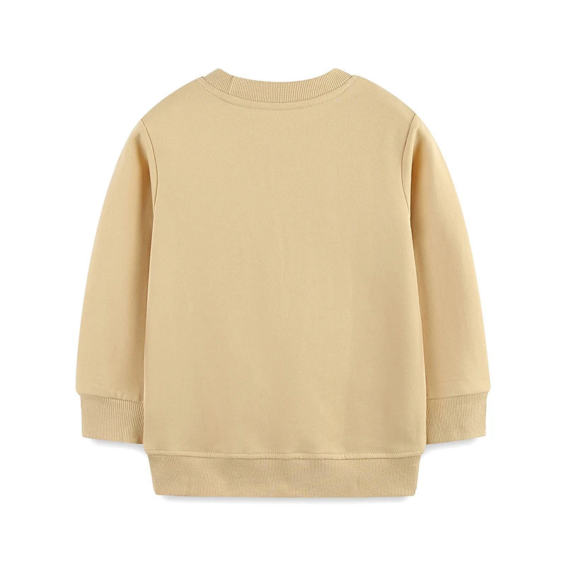 Little maven Cartoon Tractor Embroidery Little Kids Long Sleeve Top Autumn Spring Boys Sweatshirts Baby Children Sweatshirts