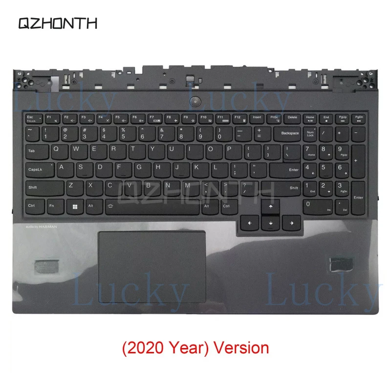 

f New For Lenovo Legion 5-15IMH05H -15IMH05 -15ARH05H Palmrest w/ Backlit Keyboard