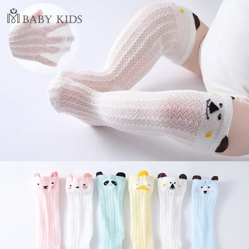 

Newborn Baby Socks Knee High Boy Girl New Born Toddler Cotton Long Socks Anti Slip Cute Cartoon Animal Non-Slip for 0-36M