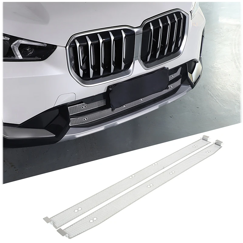 

Car Lower Bumper Anti Insect Net Dust Proof Front Air Inlet Vent Grille Protective Cover Compatible For BMW X1 U11 2023-2024