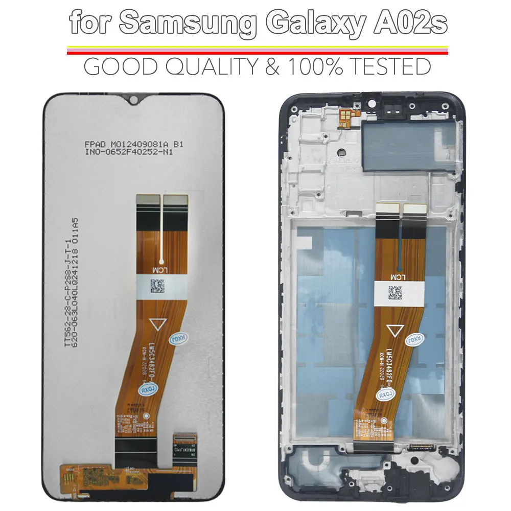 Wyświetlacz LCD z ekranem dotykowym (digitizer) do Samsung Galaxy A02s, model A025F A025M — zdjęcie produktu 2