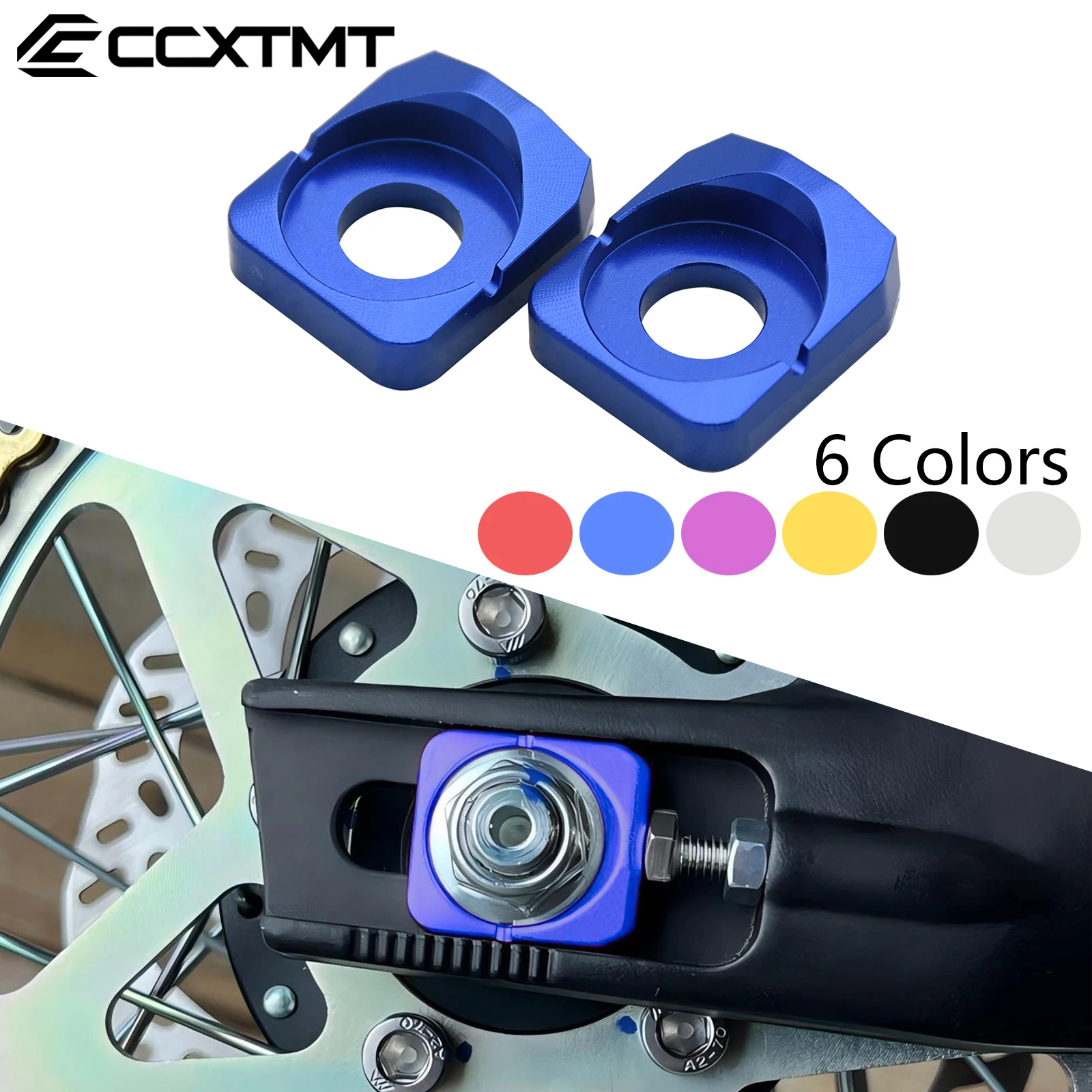 

Motocross Rear Axle Blocks Chain Adjuster For Sur-Ron Surron Light Bee X & Light Bee S Electric Bike Motorcycle Universal Parts