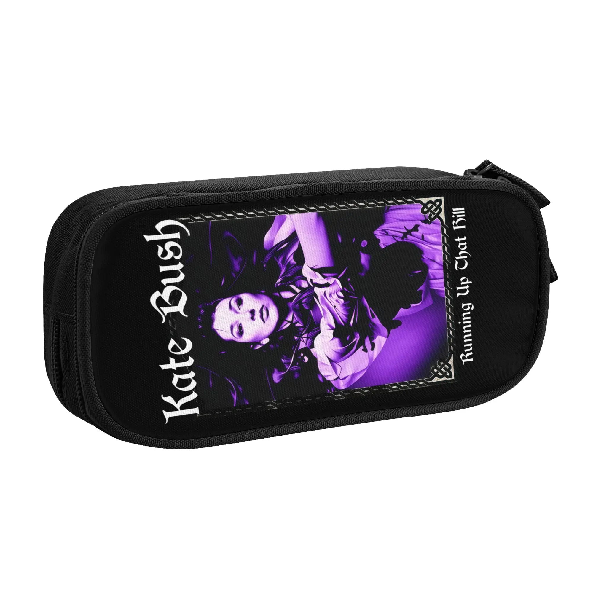 Kawaii Kate Bush Catherine Bush  Pencil Case for Boy Girl Big Capacity English Singer  Pencil Pouch Stationery