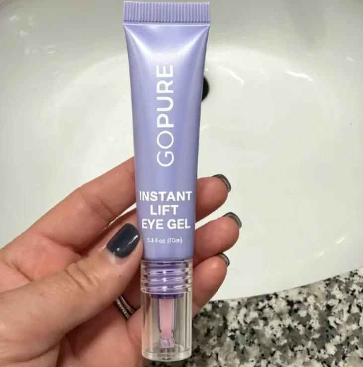 Gel Instantáneo para Ojos goPure Original 10ml, Reduce la Hinchazón, las Ojeras y las Arrugas, Cuidado de los Ojos, Marca Original Coreana, Crema para Ojos