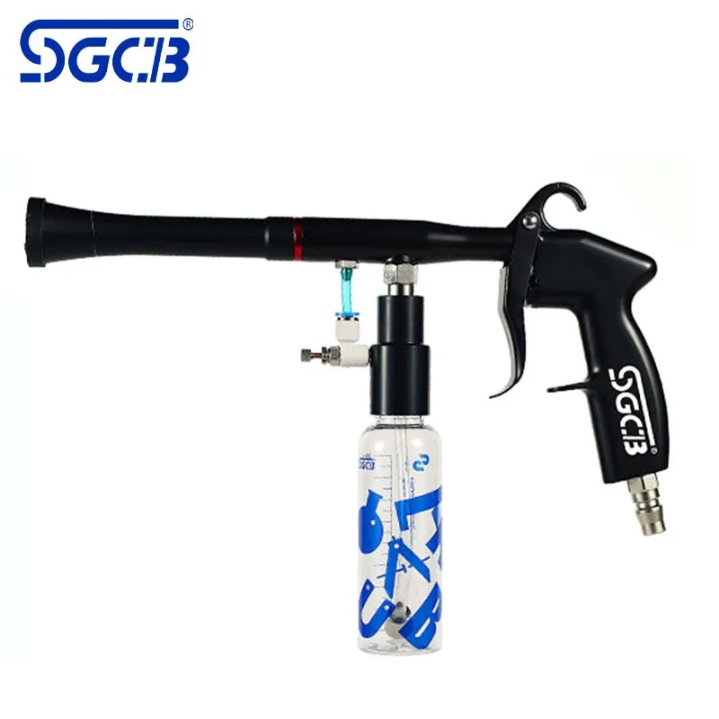 SGCB Interior Cleaning Gun Air Blow Coating Spray Gun With 100ML Bottle Multi-function Tool Portable Coating Spray Gun Cleaning