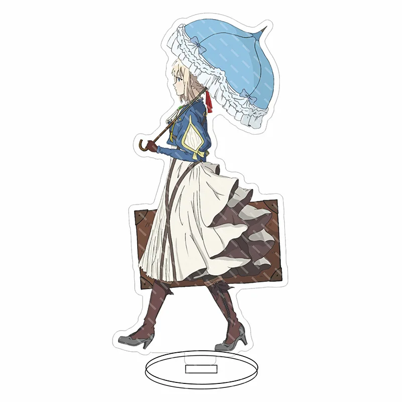 Anime Violet Evergarden Acrylic Stand Action Figure PVC Desktop Stand Model Toy Gift