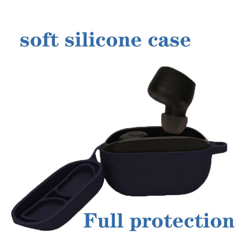 Funda para JBL Wave 100TWS, llavero de dibujos animados, funda de silicona para auriculares Bluetooth para JBL 100, caja de accesorios