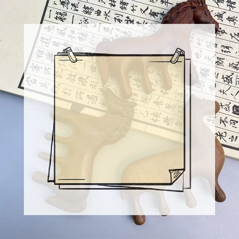 

Год лошади, массажный деревянный массажер из сандалового дерева, расческа для кожи головы, масляный массажер для головы, расческа для волос, инструменты, подарок на китайский Новый год