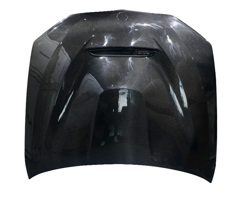 Applicable To BMW 5 Series Upgraded Carbon Fiber Hood, BMW 5 Series G30 Modified GTS Carbon Fiber Hood