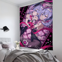 1pc Anime Hatsune Miku  Tapestry Room Decor Wall Cloth Party Hanging Background Room Decor Baby Room