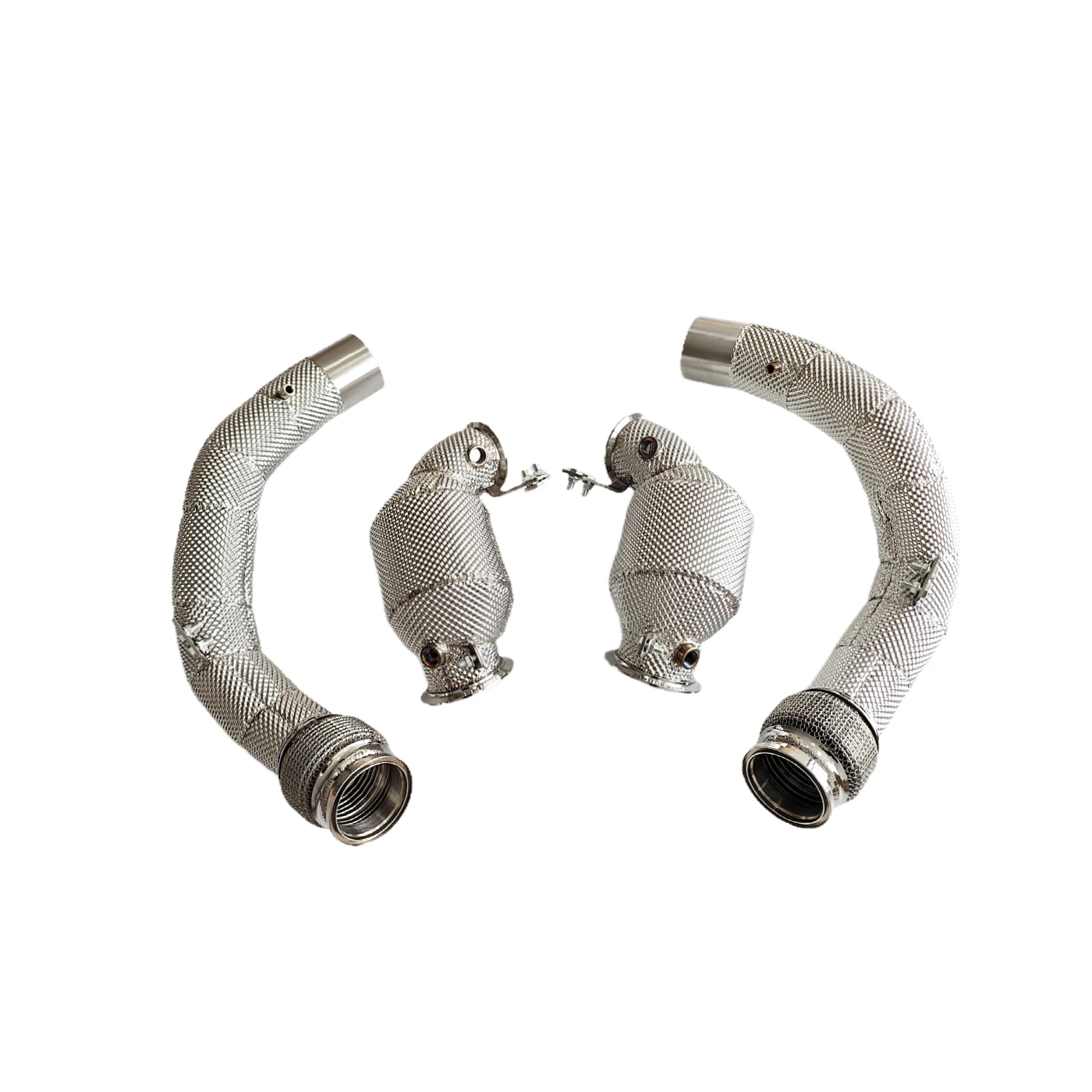 200 Cells Heatshield For X5M F95 X6M F96 4.4T Downpipe 3
