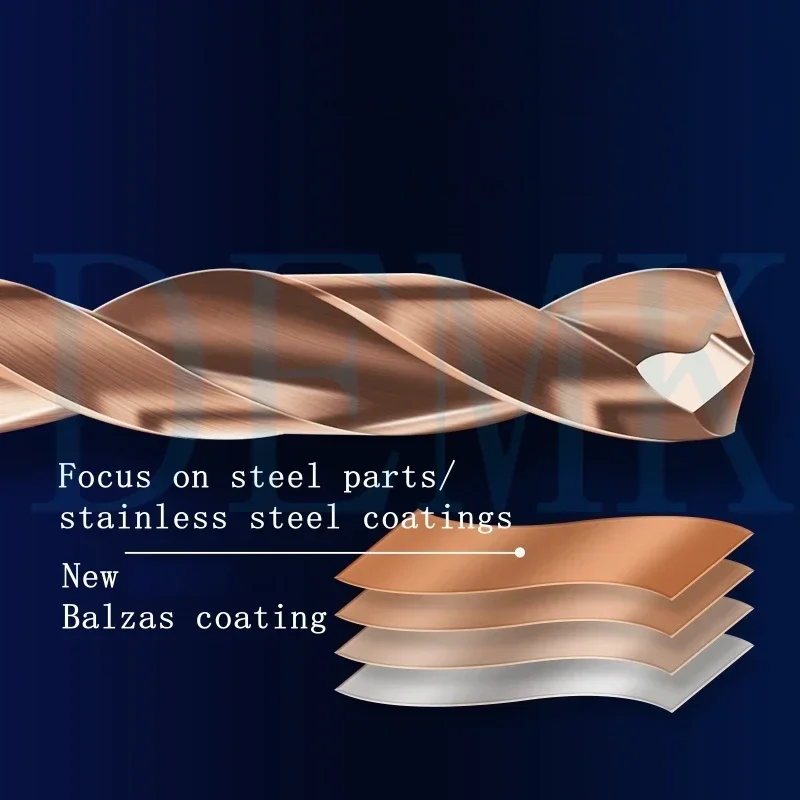 Brocas de carburo 3D 5D, taladros de Metal duro, broca helicoidal de acero de tungsteno para metalurgia, herramientas de perforación de torno CNC de 1,0-16,0mm