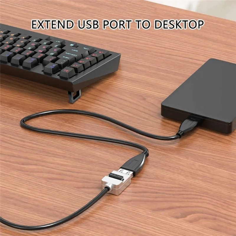 

Беспаечный адаптер USB2.0, металлический корпус, клеммная колодка USB 2.0, разъем для передачи данных, винтовая клеммная плата USB