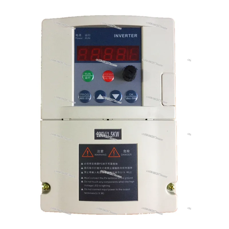 

Frequency Converter 0.75Kw1.5Kw2.2Kw Frequency Converter Single-Phase 220V Three-Phase 380V
