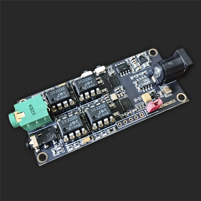 AC57-Dual ES9038Q2M Decoding Board I2S Input ES9038 Asynchronous USB Module Can Be Matched With Italian Interface