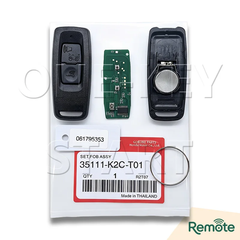 35111-K2C-T01 ID47 Chip 433MHz Motorrad-Fernbedienungsschlüssel für Honda Motorrad Lead 125 Air Blade 125/150 2024+ 【EIN-TASTEN-START】 – Detail 5