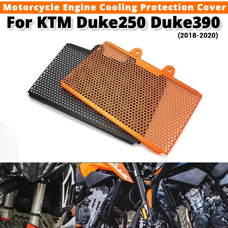 

For KTM DUKE 250 DUKE 390 DUKE250 DUKE390 2018-2020 Motorcycle Engine Cooling Protection Cover slip on KTM DUKE-250 DUKE-390