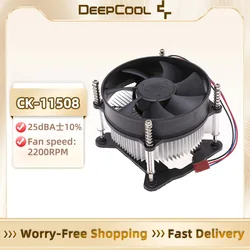 DeepCool CK-11508 MINI CPU Cooler 95mm TDP 65W Air-cooled Radiator for ITX PC Case Push type Radiator for LGA1200/1151/1150/1155