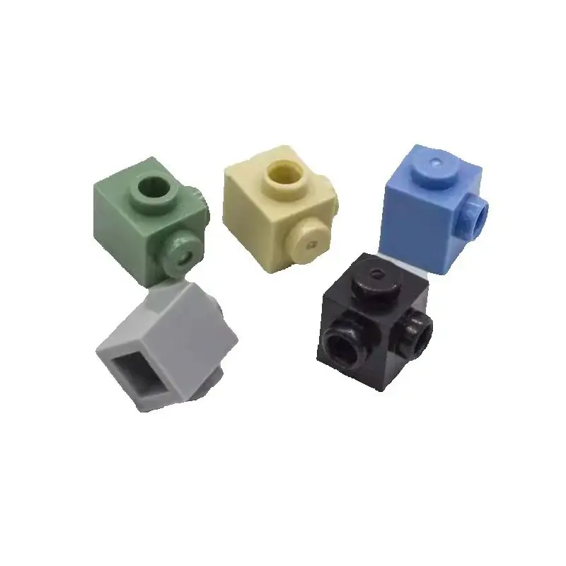 10PCS 26604 Modified 1x1 with Studs on 2 Sides Block Moc Compatible with Brick DIY Children's Toy Assembly