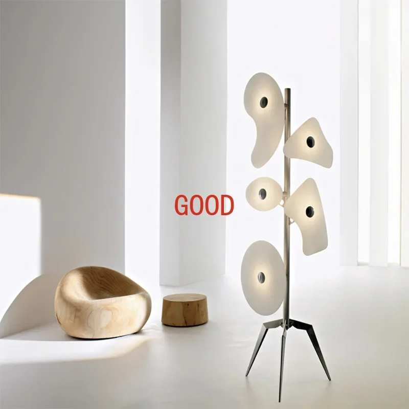 Foscarini-Acrílico Pé Floor Lamp, Orbital Art Luz, Sala, Canto, Cabeceira Designer