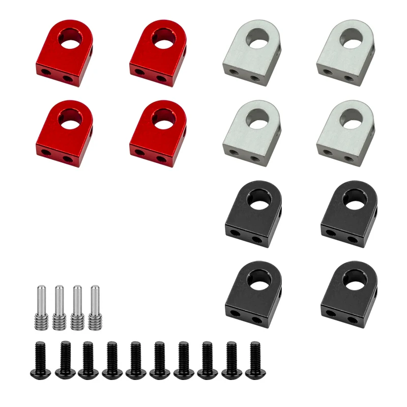 Pièces de mise à niveau SCX10 PRO, support de moteur en alliage d'aluminium, métallique pour 1/10 RC Inoler Axial, accessoires de voiture télécommandée