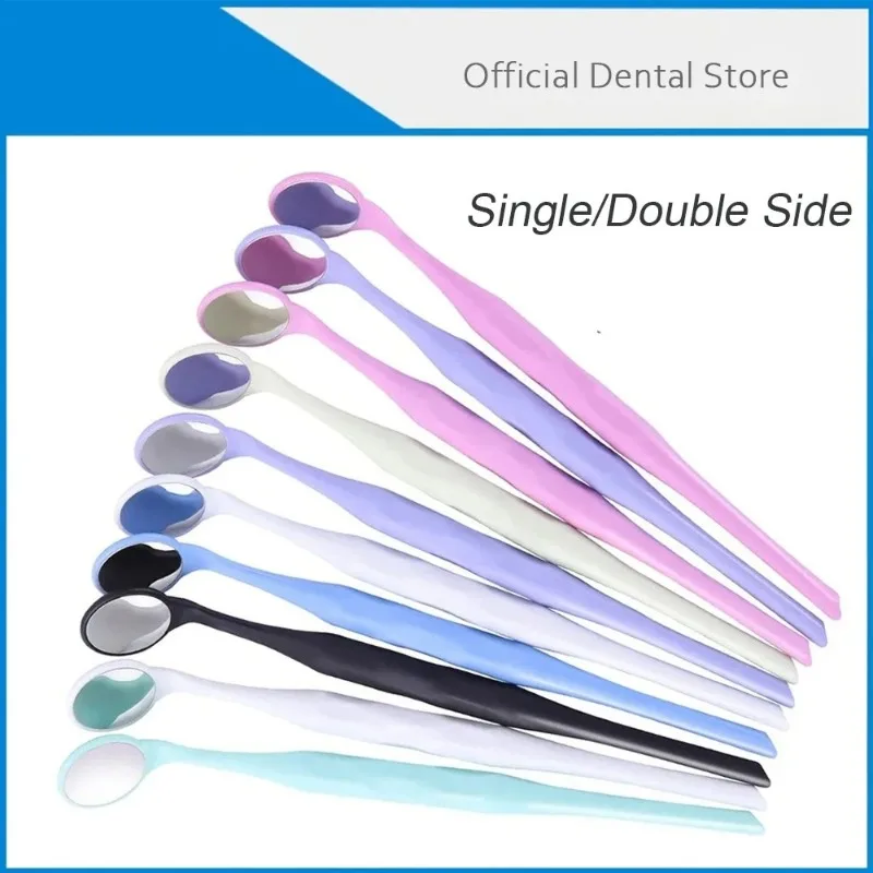 2Box  10Pcs/Box Dental Single/Double Sided Mouth Mirrors Premium Front Surface Mouth Exam Reflector Autoclavable   DentistryTool