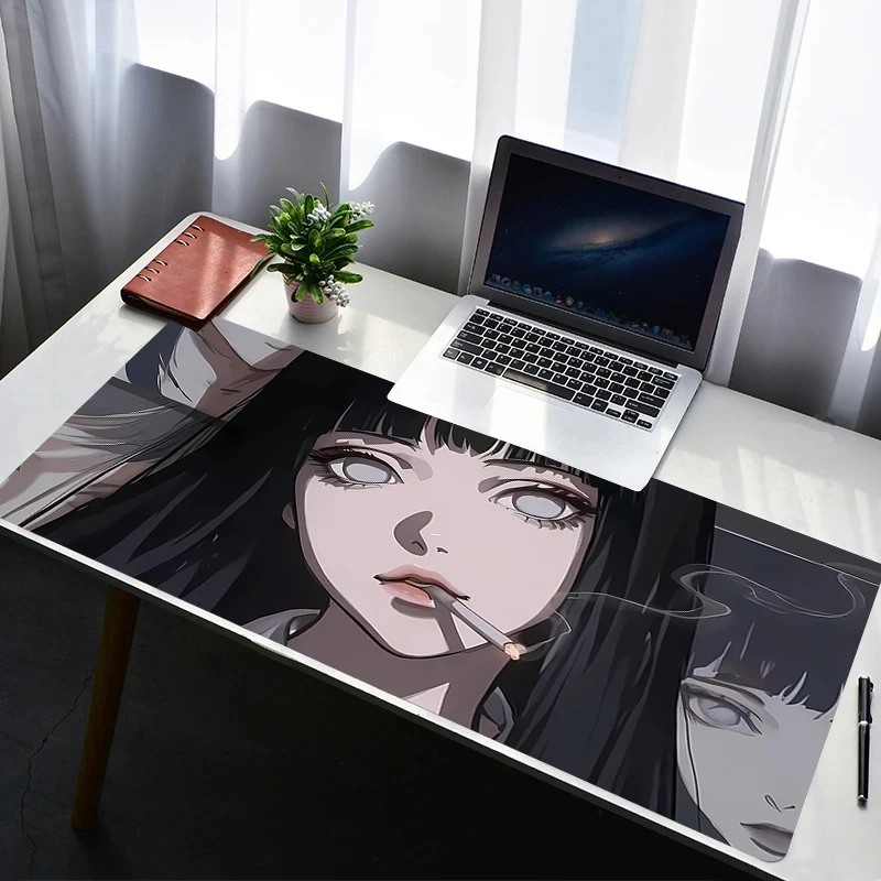 Mouse Pad Non Slip Rubber Mousepad Laptop Gamer Cabinet Keyboard Pad Naruto Hyuuga Hinata Office Computer Gaming Desk Mouse Mat