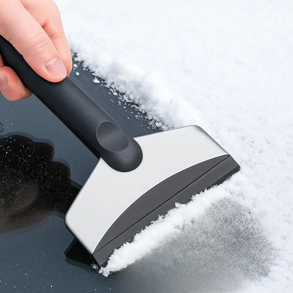1-2Pcs Multifunction Car Snow Shovel Winter Windshield Defrosting Ice Scraper Tool Glass Snow Removal Tools Auto Accessories