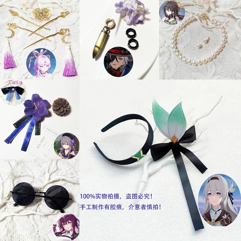 Honkai:Star Rail Boothiill Firefly Fu Xuan Ruan Mei Silver Wolf Handmade Character Props For Cosplay Coser Cosplayer Fans Use