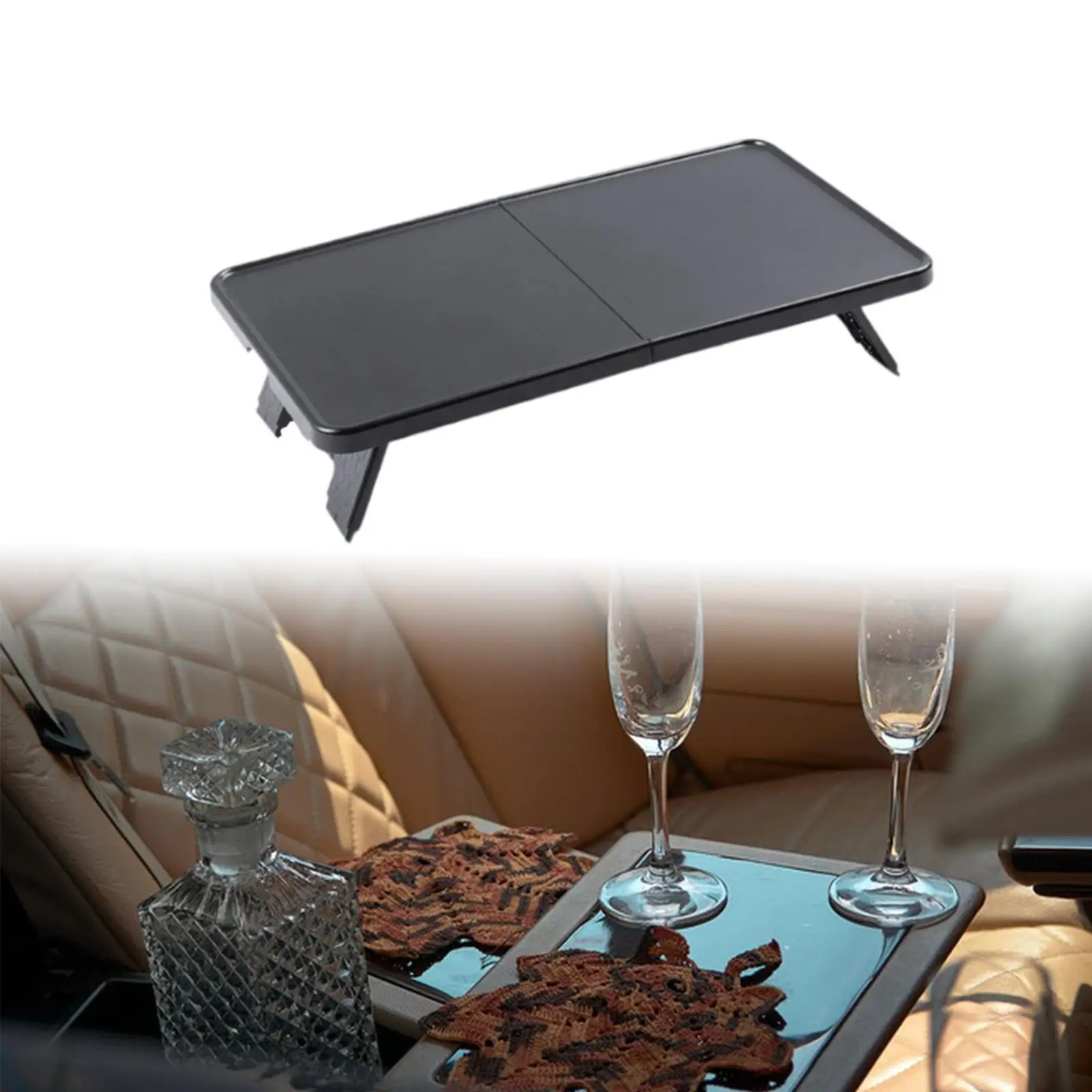 Foldable Car Eating Food Tray Table Vehicles Trucks for Tesla Model 3/Y