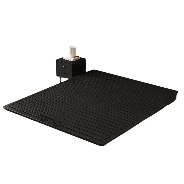 

No bedside, suspension, all solid wood, master bedroom, double, small apartment, shelf, no backrest, tatami