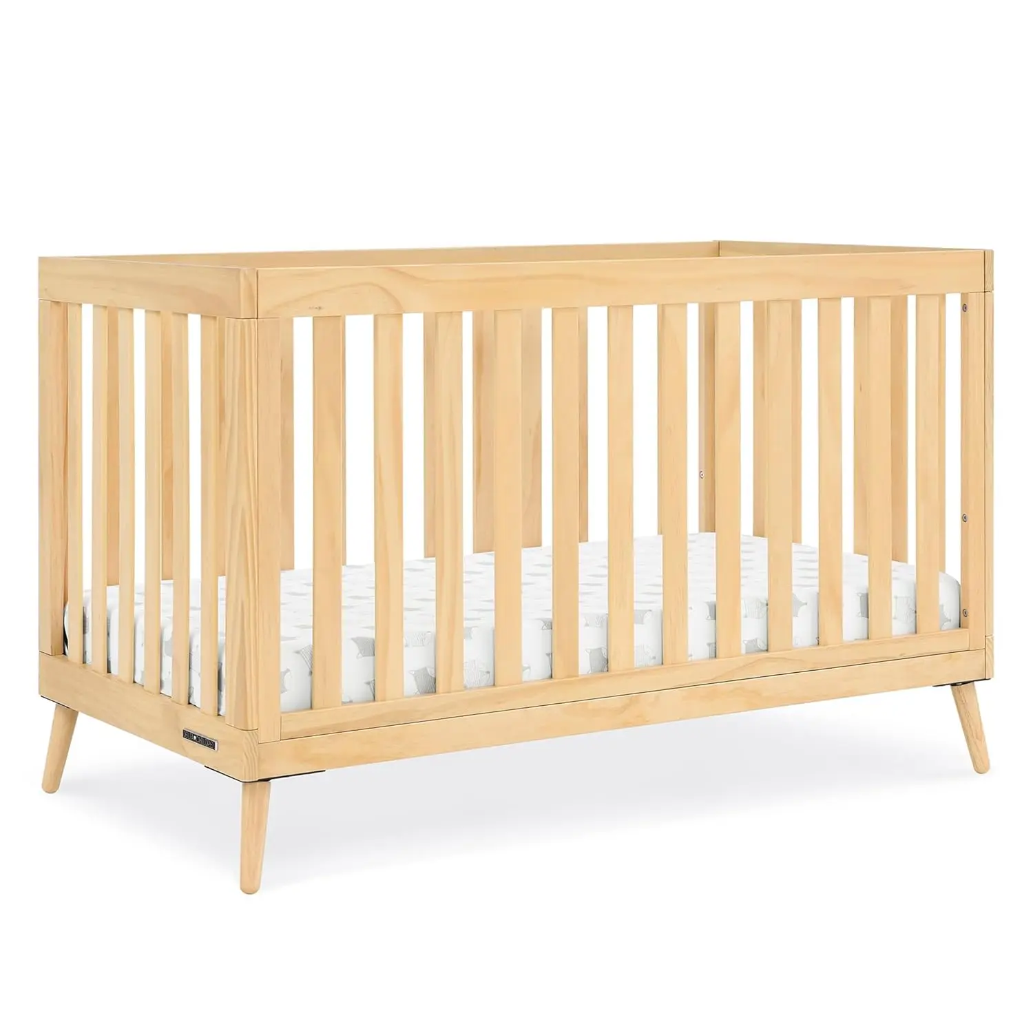 Children 4-in-1 Convertible Crib, Natural