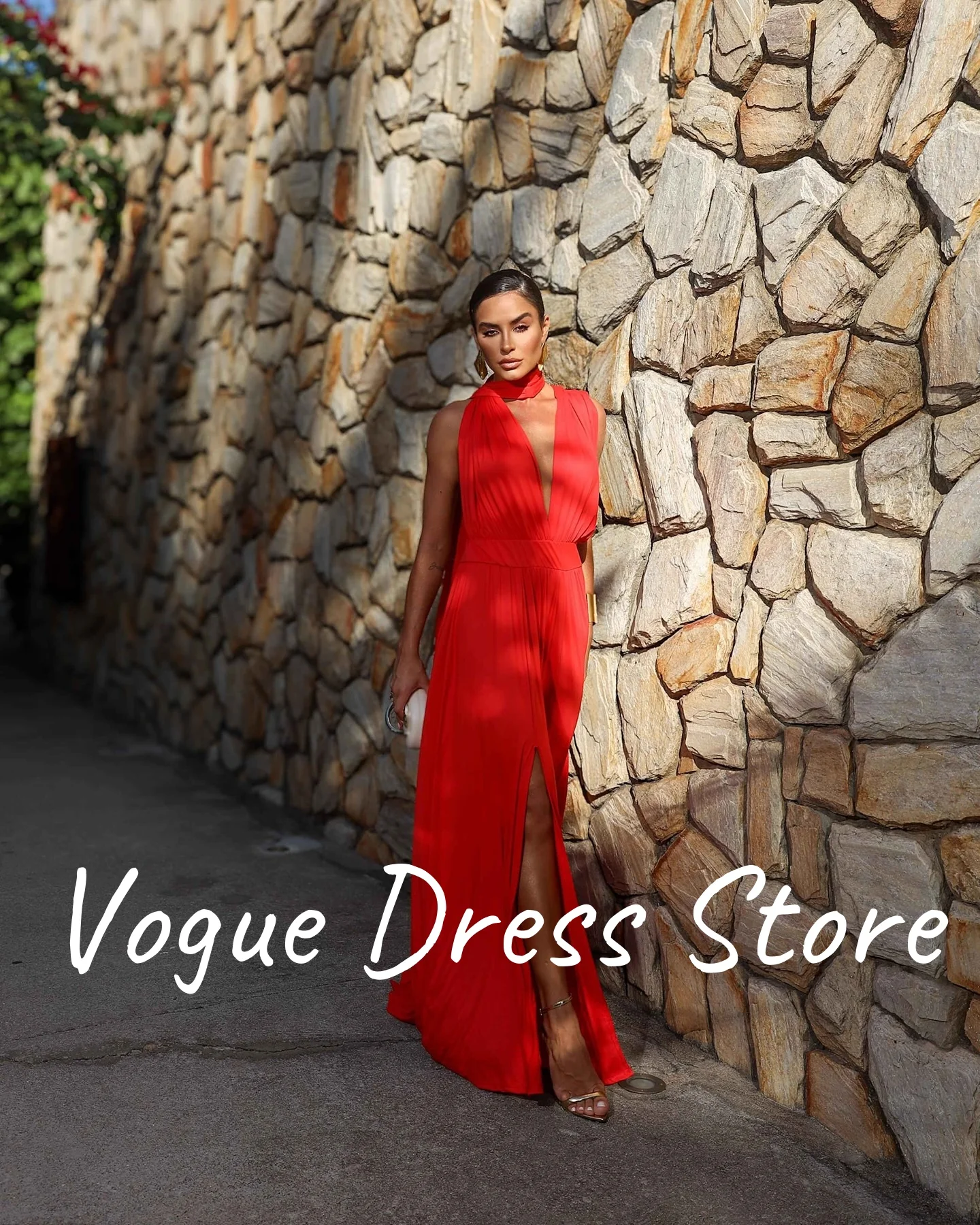 맞춤형 기질 저지 이브닝 드레스 고품질 민소매 v 넥 댄스 파티 드레스 맞춤 제작 특별 행사 G