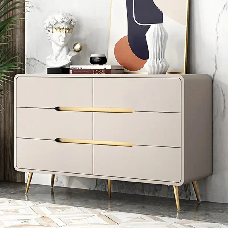 

Simple Nordic Living Room TV Bench for Bedroom Storage Cabinet Multifunctional Storage Side Cabinet against the Wall